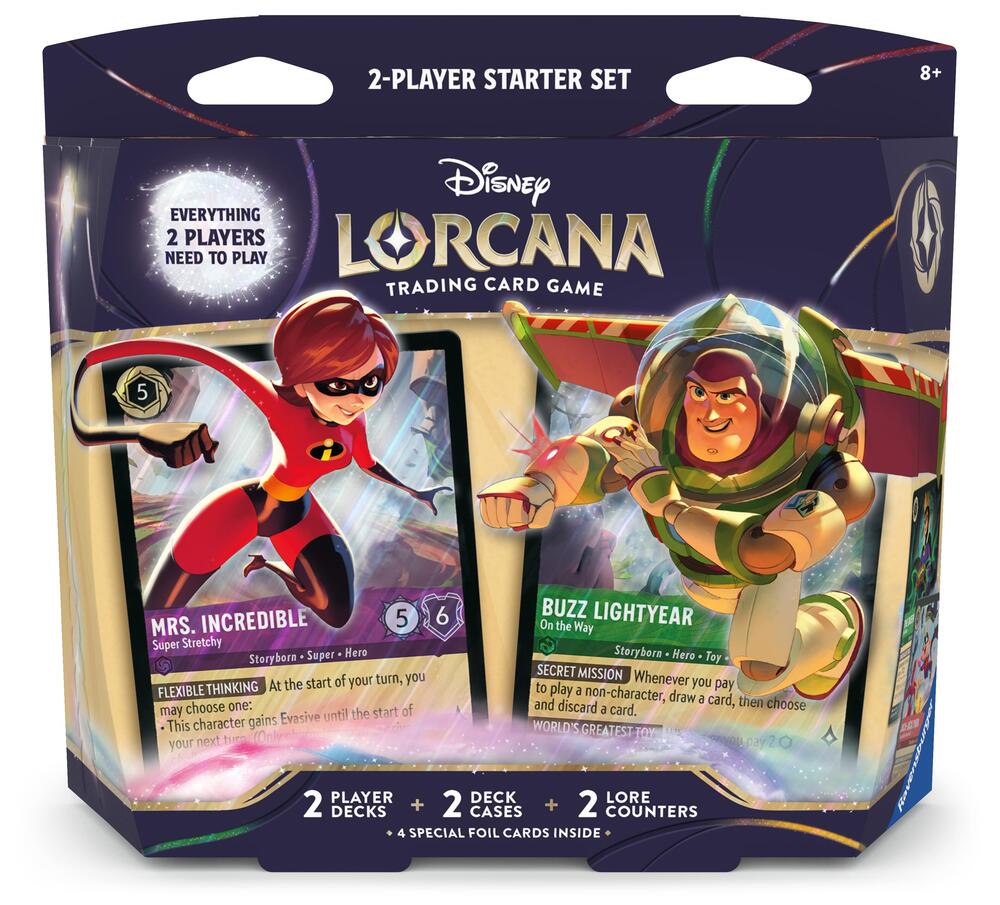 Disney Lorcana: Wilds Unknown 2-Player Starter Set - Wilds Unknown (12) Pre Order