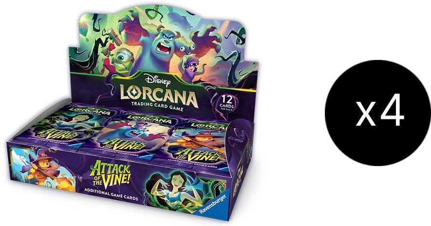 TEST Disney Lorcana: Attack of the Vine! Booster Box Case - Attack of the Vine! (13)