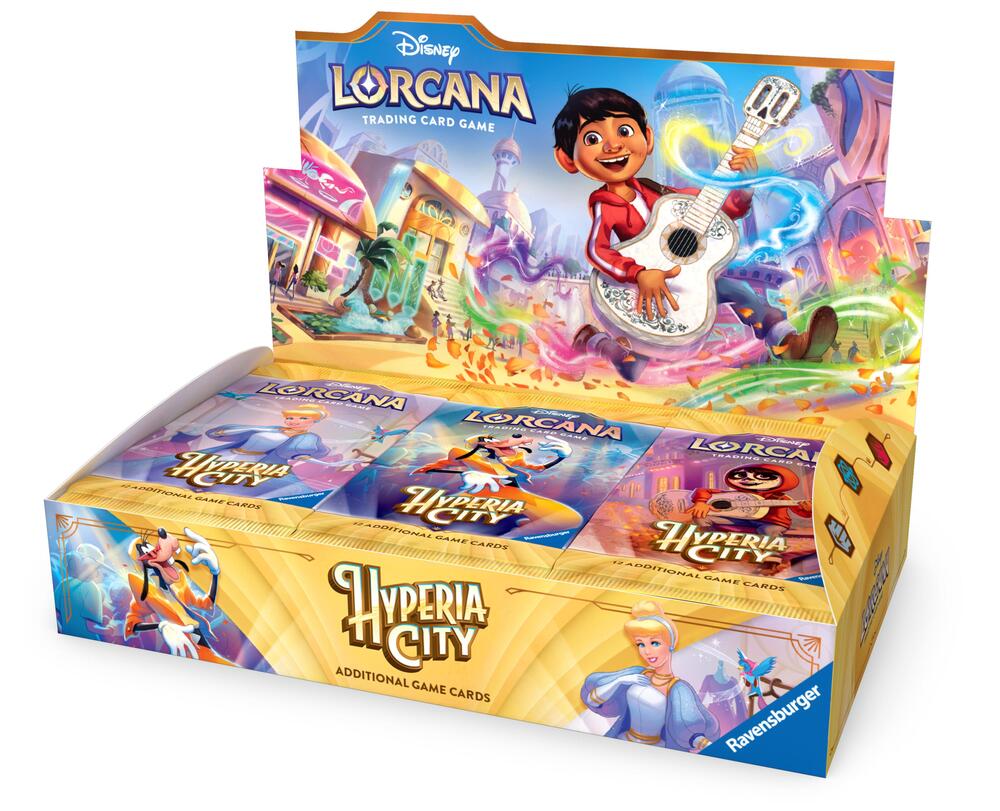 Pre Order Disney Lorcana: Hyperia City Booster Box - Hyperia City (14)
