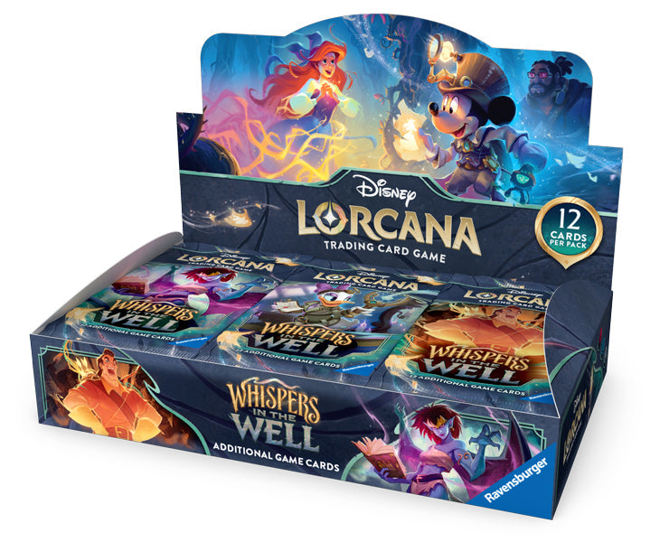 Disney Lorcana: Whispers in the Well Booster Box - Whispers in the Well (10) Pre-Sale