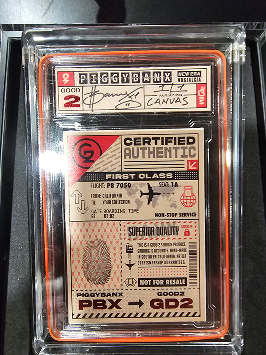 PIGGYBANX 2024 LANDOLORIAN 2.0 BALCK LABEL CANVAS VARIATIONS PBX