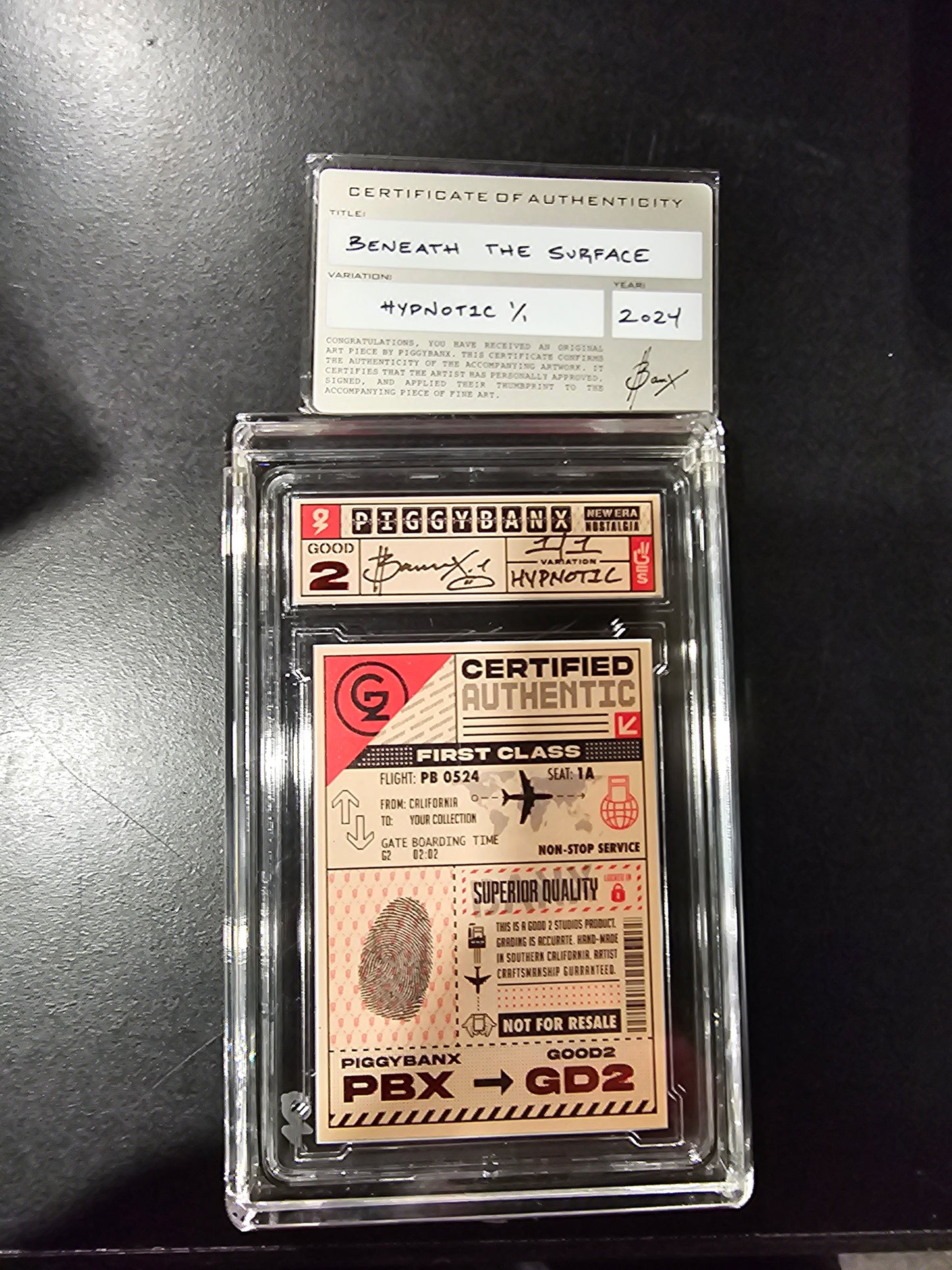 PIGGYBANX 2024 BENEATH THE SURFACE 09/09/24 HYPNOTIC VARITION