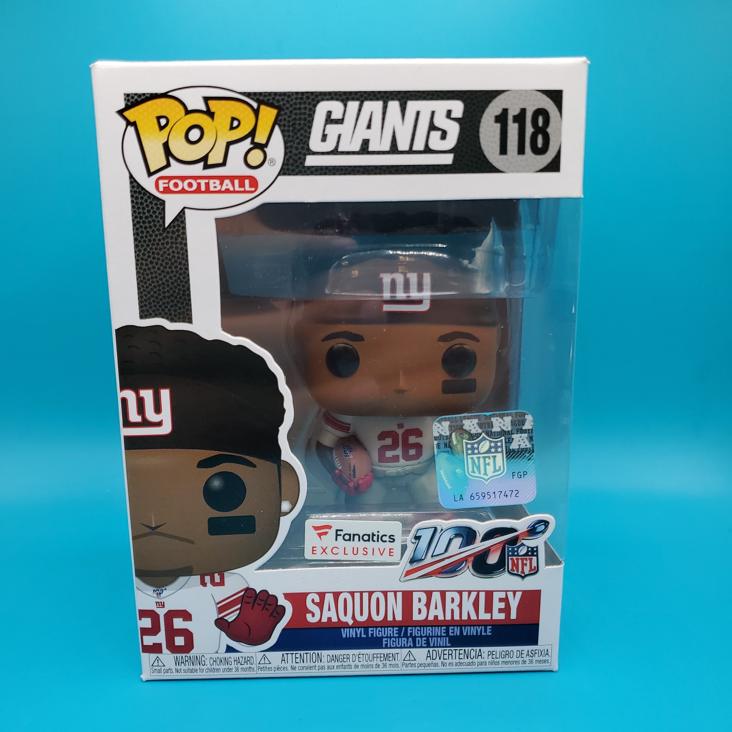 Saquon Barkley - 118 - NFL - Fanatics – PegasusBrz