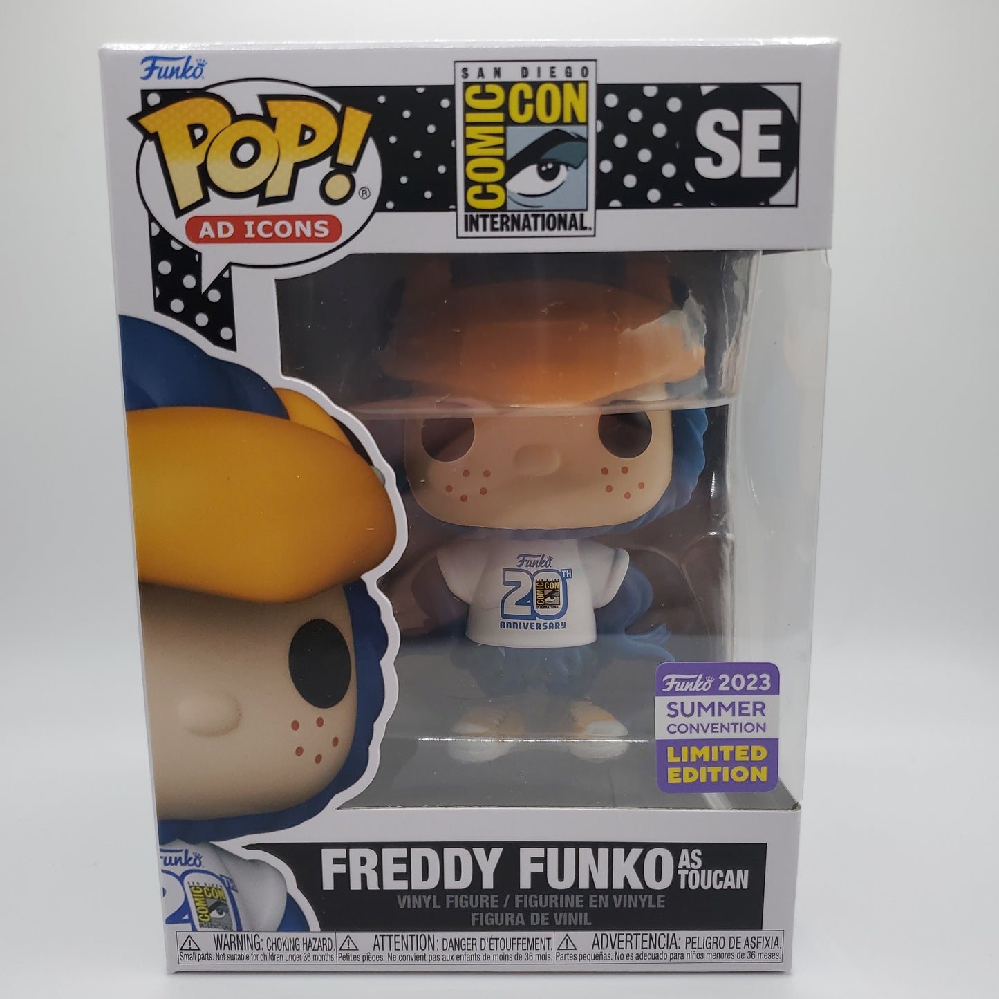Pop! Freddy Funko as Toucan