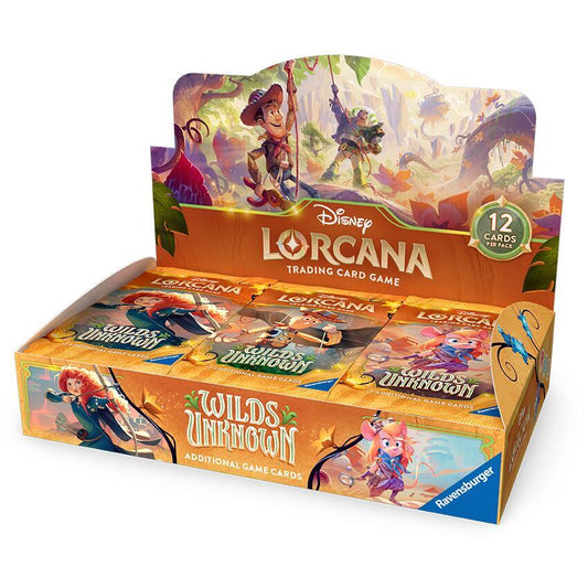 Disney Lorcana: Wilds Unknown Booster Box - Wilds Unknown (12) Pre Sale