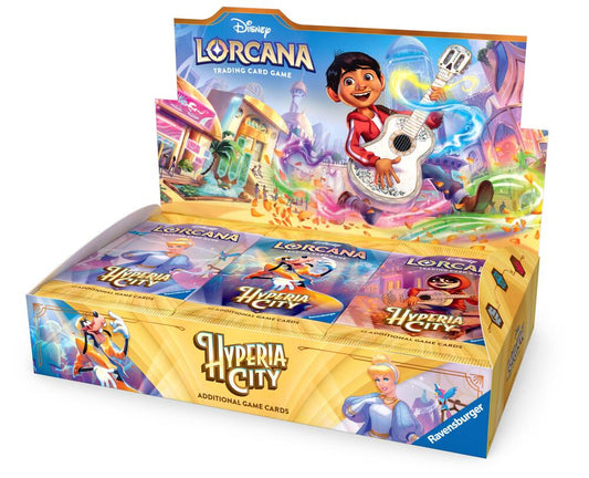 Pre Order Disney Lorcana: Hyperia City Booster Box - Hyperia City (14)