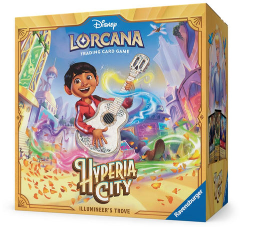 PRE RELEASE Disney Lorcana: Hyperia City Illumineer's Trove - Hyperia City (14)