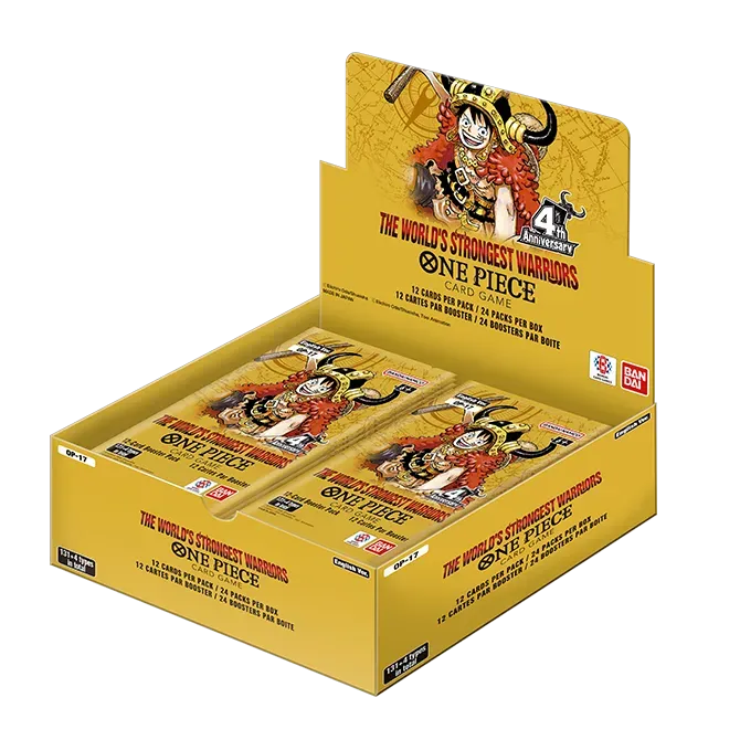 WAVE 1 The World's Strongest Warriors Booster Box - The World's Strongest Warriors (OP17)