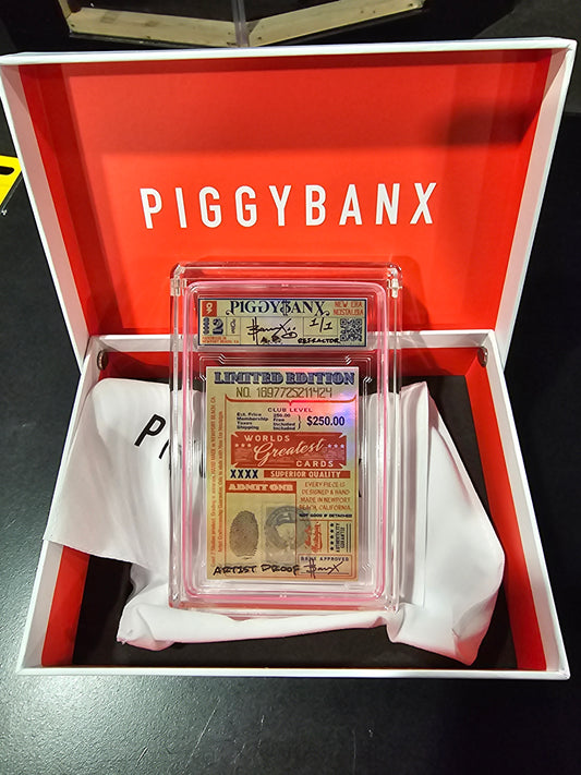 PIGGYBANX 2023 "LADY OF THE LEAGUE" ARTIST PROOF REFRACTOR VARIATION POP 5