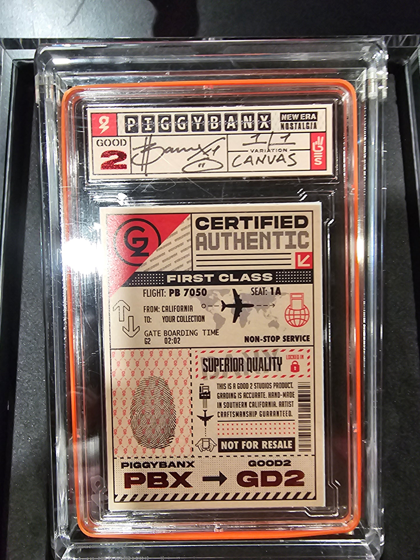 PIGGYBANX 2024 LANDOLORIAN 2.0 BALCK LABEL CANVAS VARIATIONS PBX