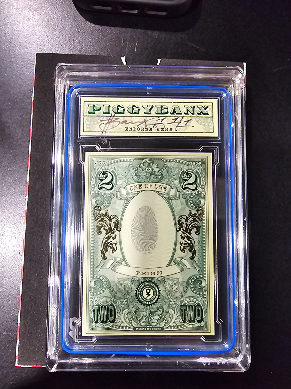 PIGGYBANX 2025 "STEVE" 10/29/2025 BLACK LABEL PRISM VARIATION