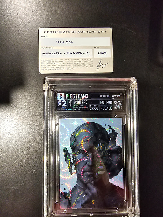 PIGGYBANX 2025 iCON PRO 09/23/25 BLACK LABEL FRACTUAL VARIATION