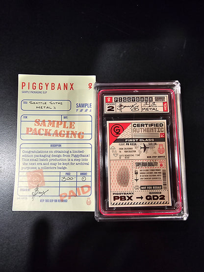 PIGGYBANX 2024 SEATLE SITHS 06/04/24 METAL VARIATION