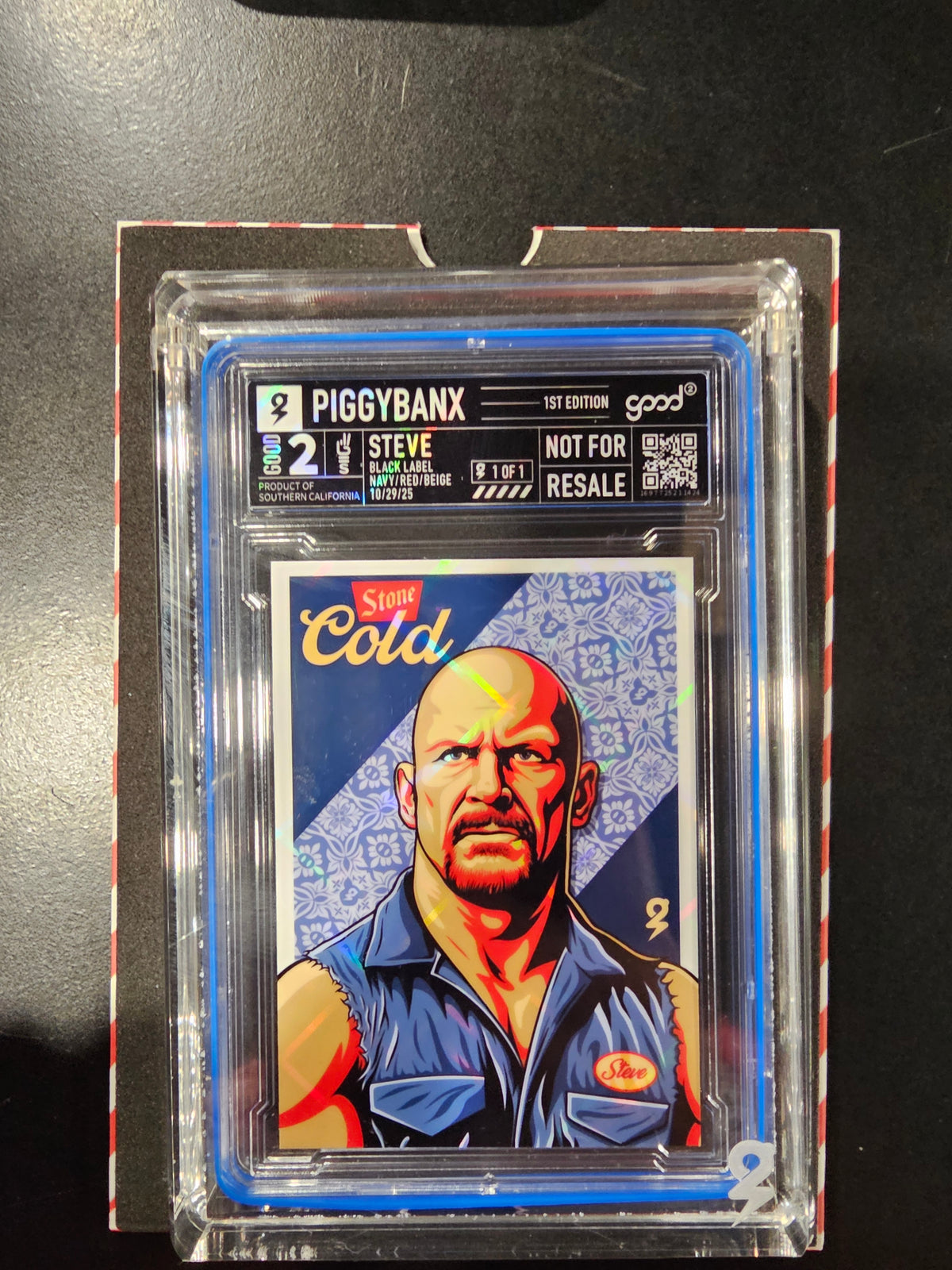 PIGGYBANX 2025 "STEVE" 10/29/2025 BLACK LABEL PRISM VARIATION