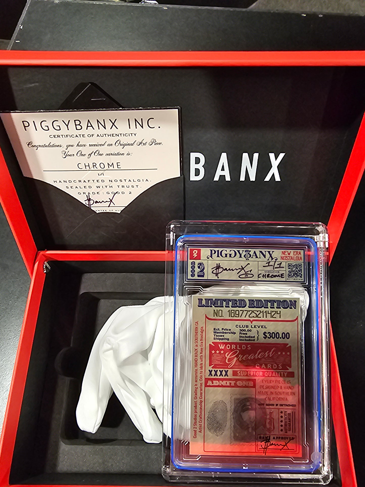 PIGGYBANX 2024 "WALKER AKIRA" 1999 SKYLINE 04/02/2024 CHROME VARIATION