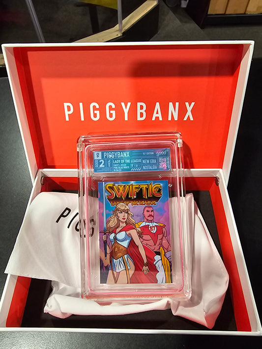 PIGGYBANX 2023 "LADY OF THE LEAGUE" ARTIST PROOF REFRACTOR VARIATION POP 5