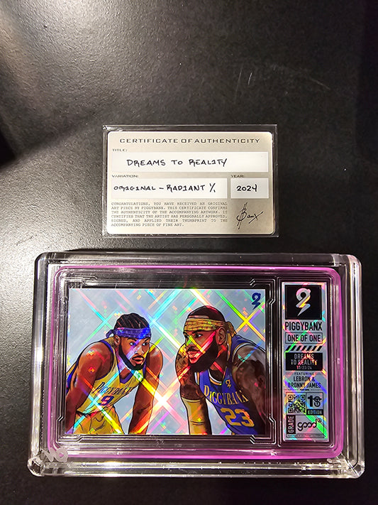 PIGGYBANX 2024  DREAMS TO REALITY 10/23/24 RADIANT VARIATION PBX