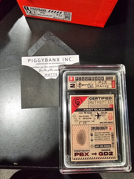 PIGGYBANX 05/27/24 VEGETA,GOKU,SON GOHAN SUPER SAIYAN LOGOMAN MATTE VARIATION