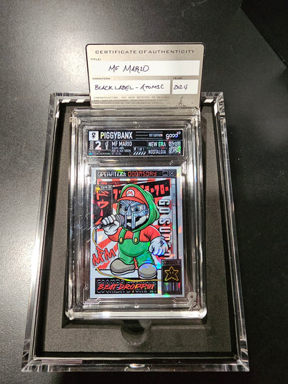 PIGGYBANX 2024 MF MARIO BLACK LABEL 07/18/2024 ATOMIC VARIATION  PBX