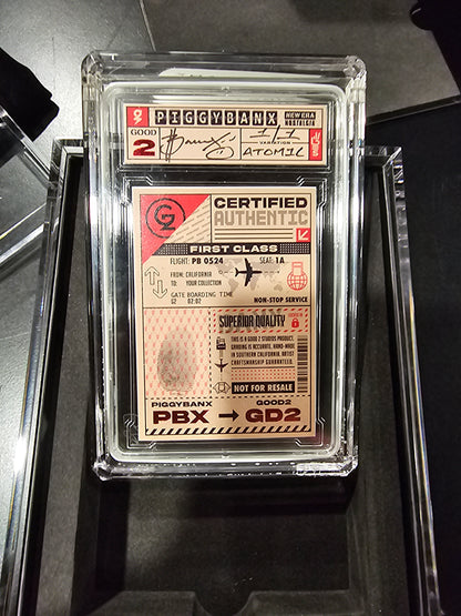 PIGGYBANX 2024 F1 EXPERIENCE BLACK LABEL 09/13/24 ATOMIC VARIATION PBX