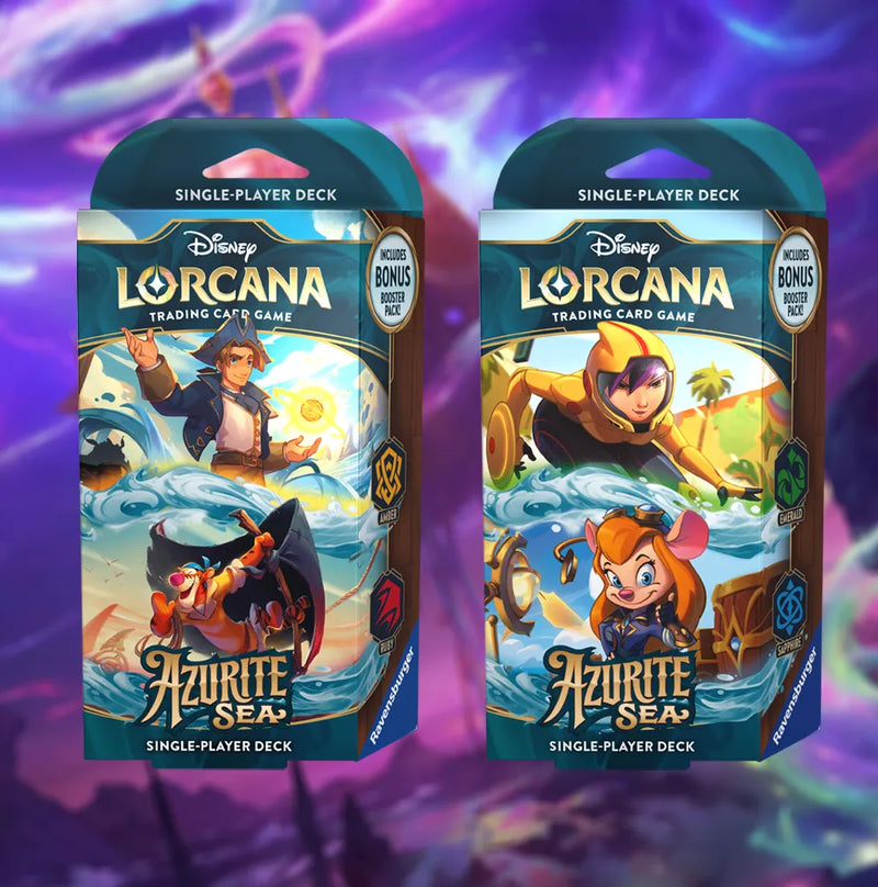 Azurite Sea's Disney Lorcana - STARTER DECK TOURNEY 11/16/2024 5:00PM