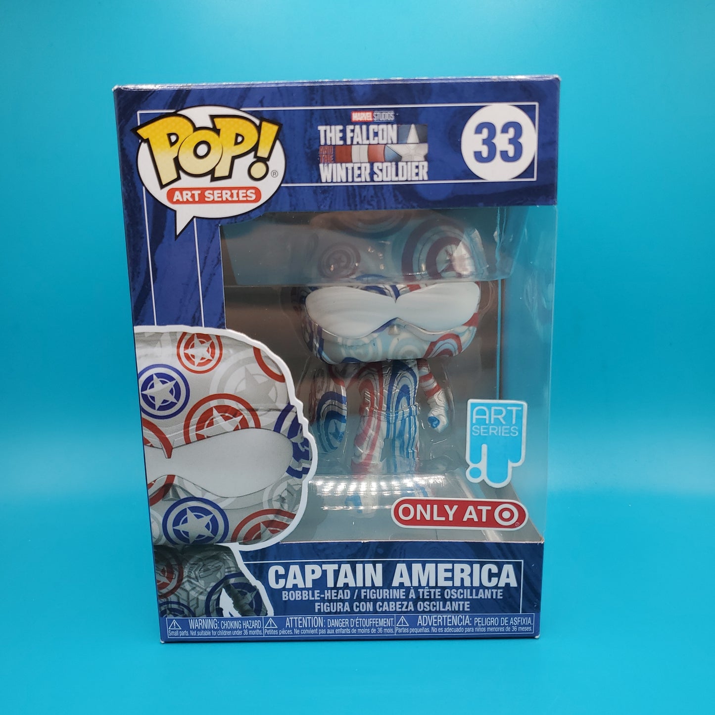 Captain America - 33 - Art Series - Target (without hardcase)
