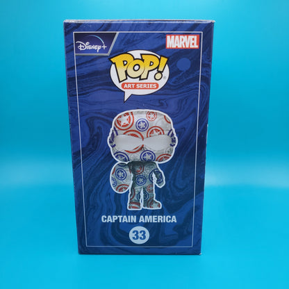 Captain America - 33 - Art Series - Target (without hardcase)