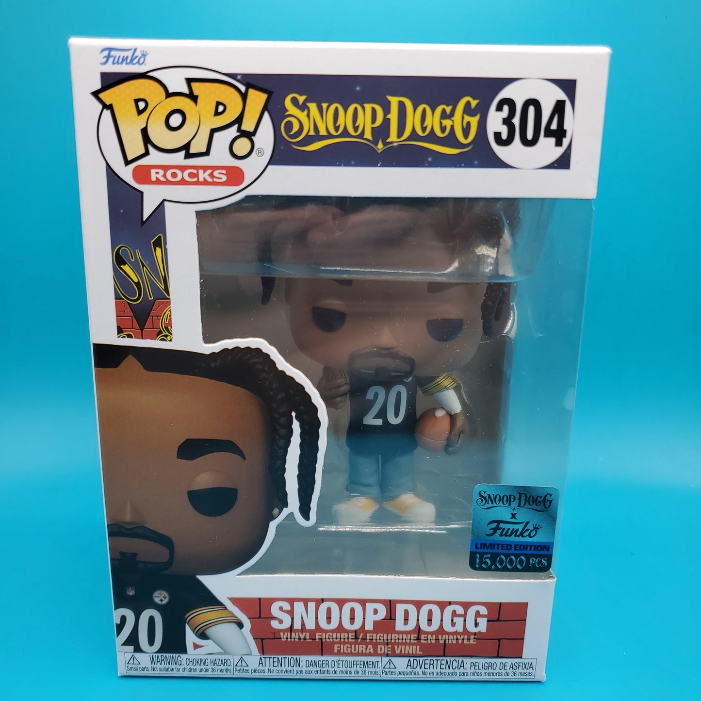 Snoop Dogg (Black Steelers Jersey) [LE 15,000] Funko Pop The Dogg